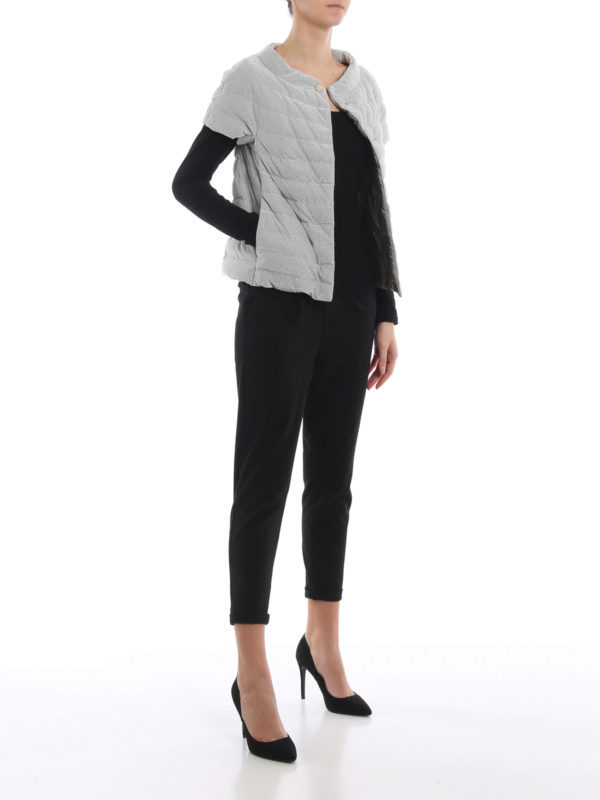 HERNO: Kurze Daunenjacken online - Daunenjacke - Silber