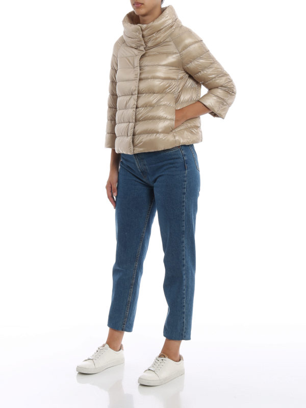 HERNO: Kurze Daunenjacken online - Daunenjacke - Beige