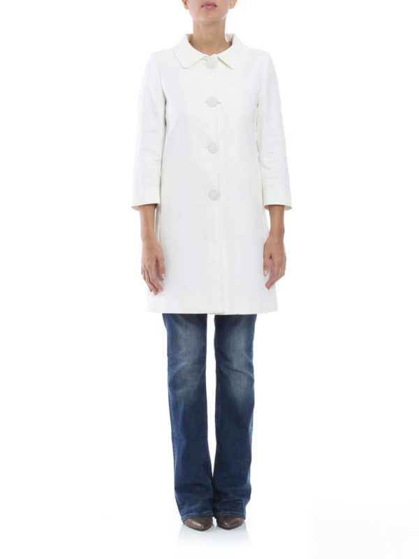 HERNO: cappotti corti online - Cappotto corto in cotone