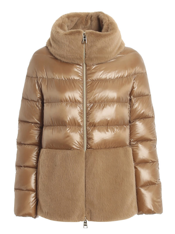 HERNO: Manteaux rembourrés - Manteau Rembourré - Camel