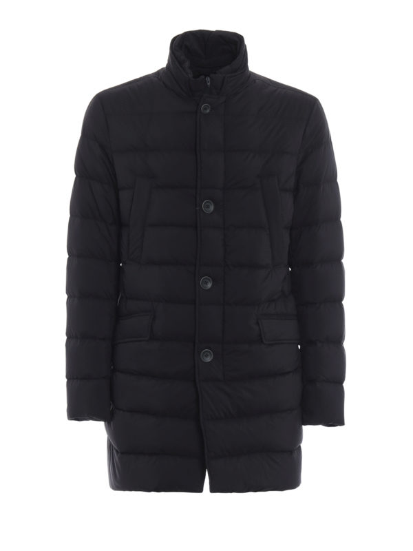 HERNO: padded coats - Il Cappotto dark blue padded coat
