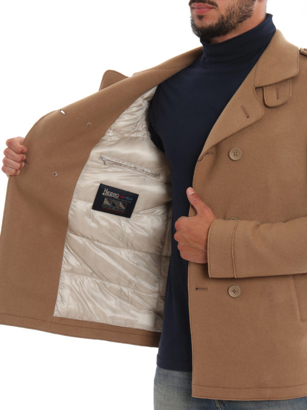 iKRIX HERNO: Padded double breasted coat