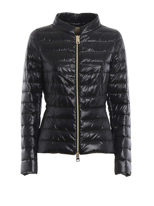 HERNO: padded jackets - Fabric puffer jacket