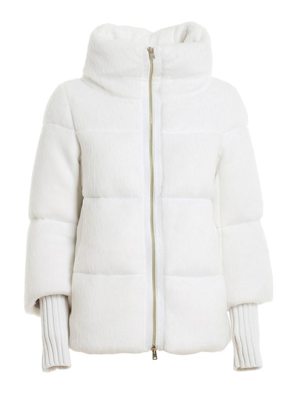 HERNO: Kurze Daunenjacken - Daunenjacke - Weiß