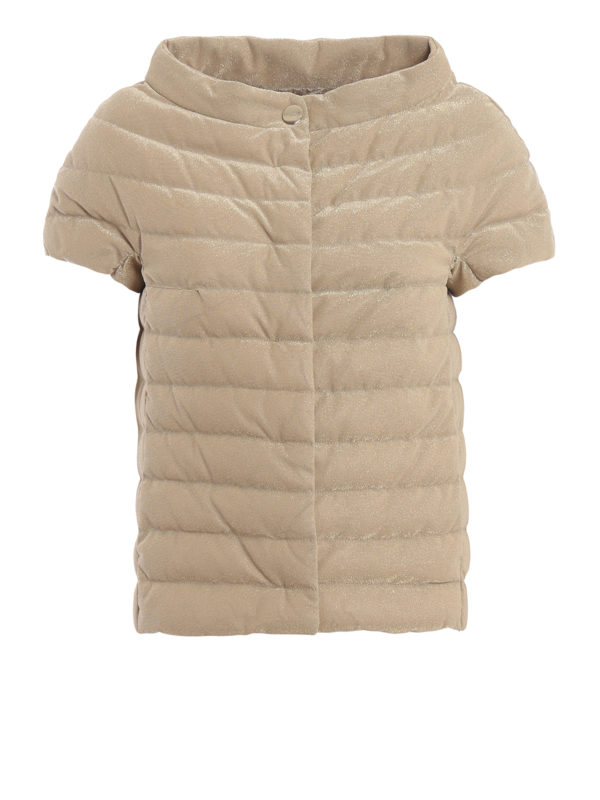 HERNO: Kurze Daunenjacken - Daunenjacke - Gold