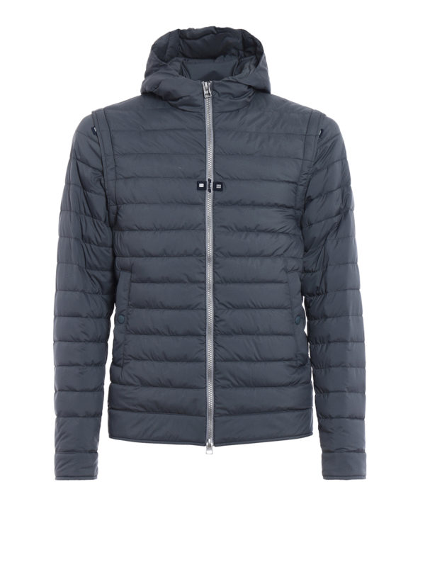 HERNO: Kurze Daunenjacken - Daunenjacke - Grau