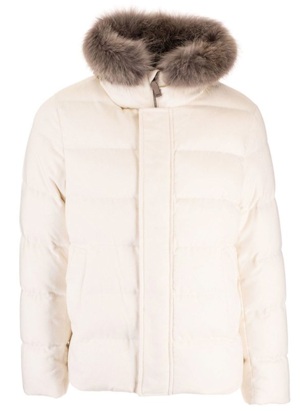 HERNO: Kurze Daunenjacken - Daunenjacke - Weiß