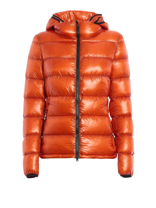 HERNO: padded jackets - Ultralight crop padded  jacket