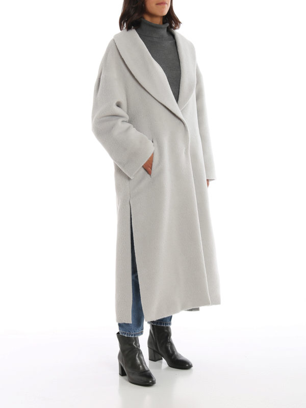 iKRIX HERNO: Removable double front alpaca coat