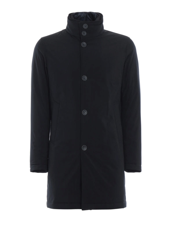 HERNO: trench coats - Sub-Zero padded short trench coat