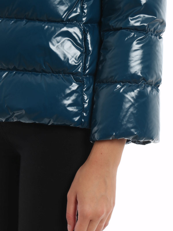 iKRIX HERNO: Vinyl effect puffer jacket