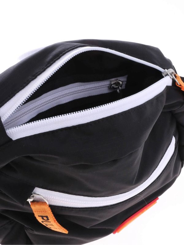 Heron Preston Стиль fanny pack in black|HMNA001S196160071019
