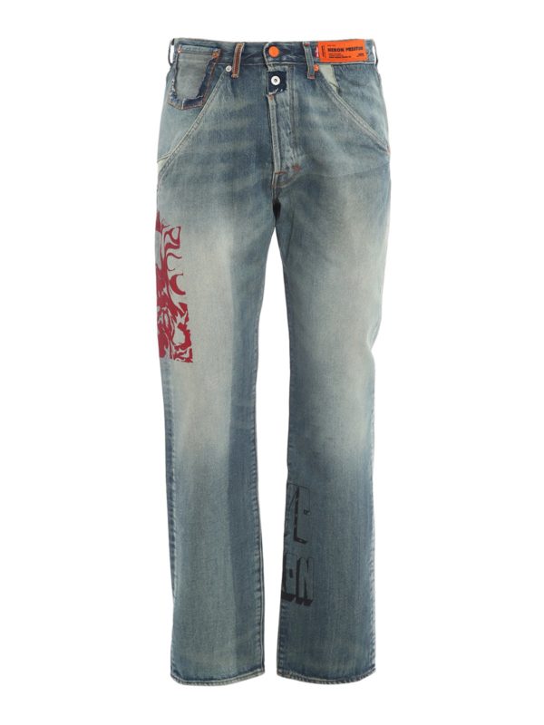 Heron Preston: Straight Leg Jeans - Levi