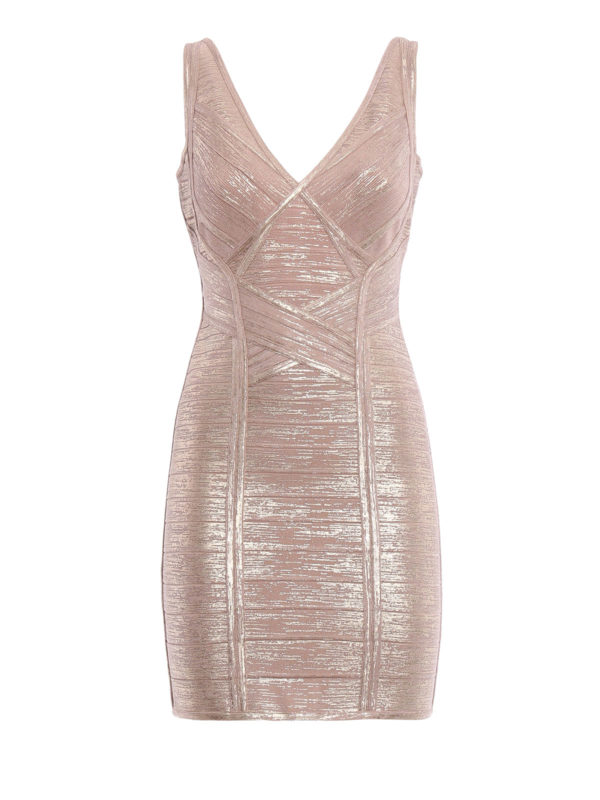 HERVE LEGER: Robe de cocktail - Briar dress