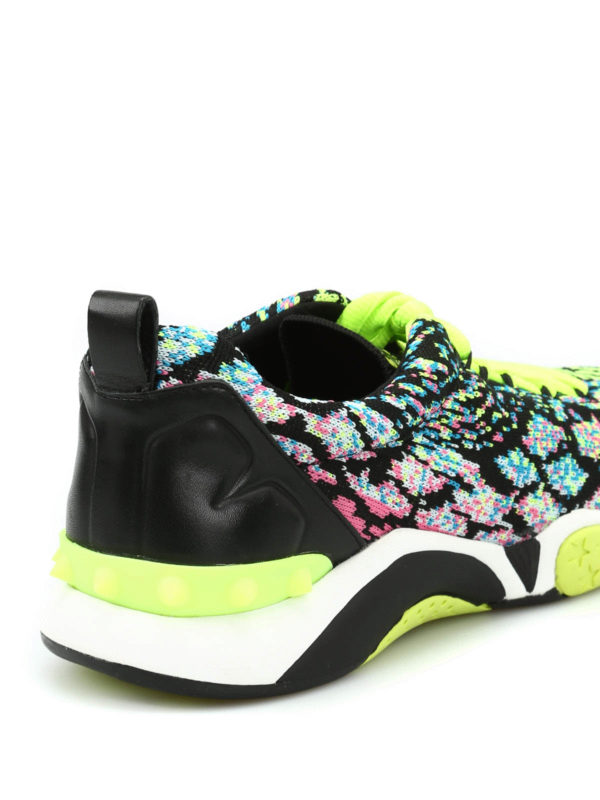 Hit multicolour fabric trainers shop online: ASH