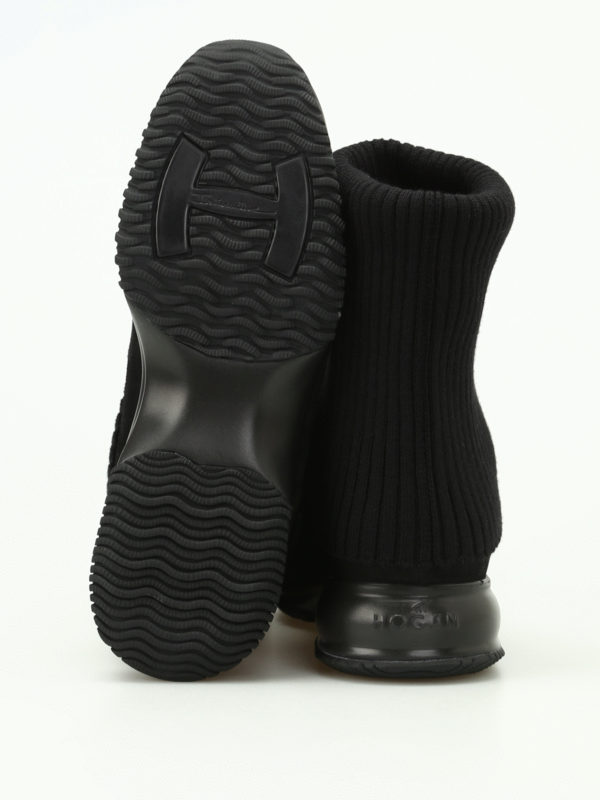 HOGAN buy online Stivaletti Interactive suede e lana