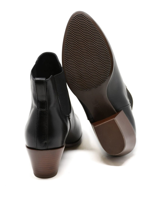 HOGAN buy online Leather Texan booties