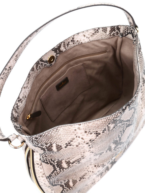 HOGAN buy online New Hobo python leather bag