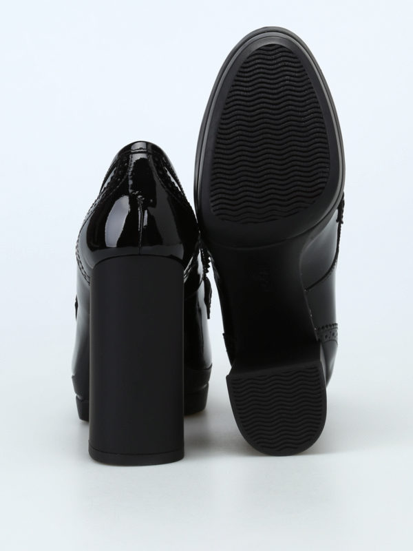 HOGAN buy online Patent leather loafer style pumps