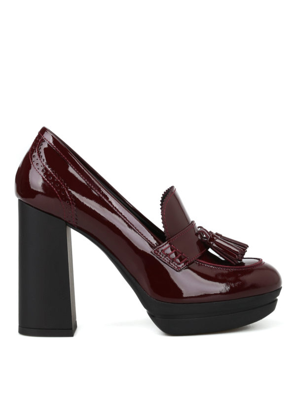 HOGAN: Pumps - Pumps - Bordeaux