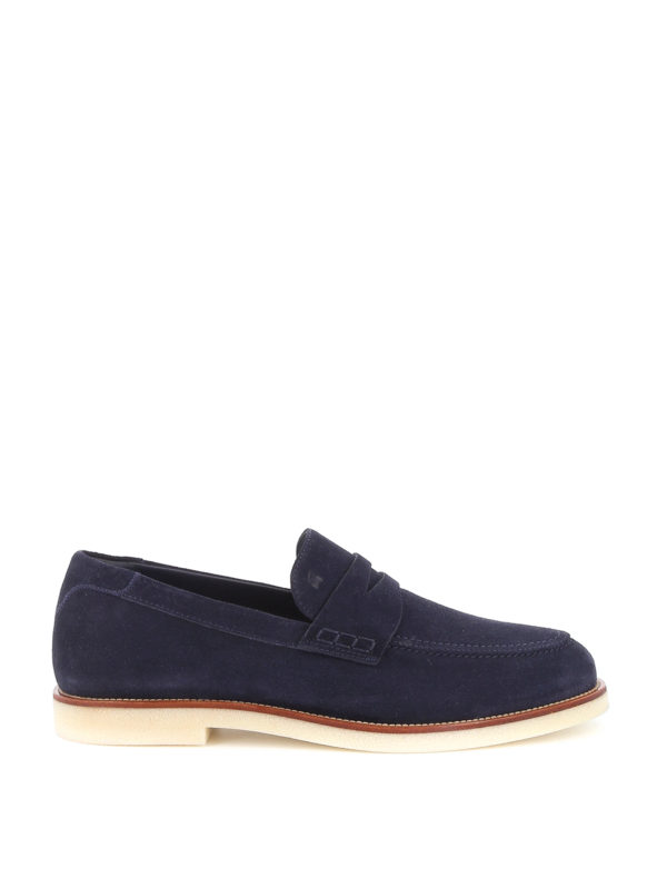 HOGAN: Mocasines y Zapatillas - Mocasines - Azul