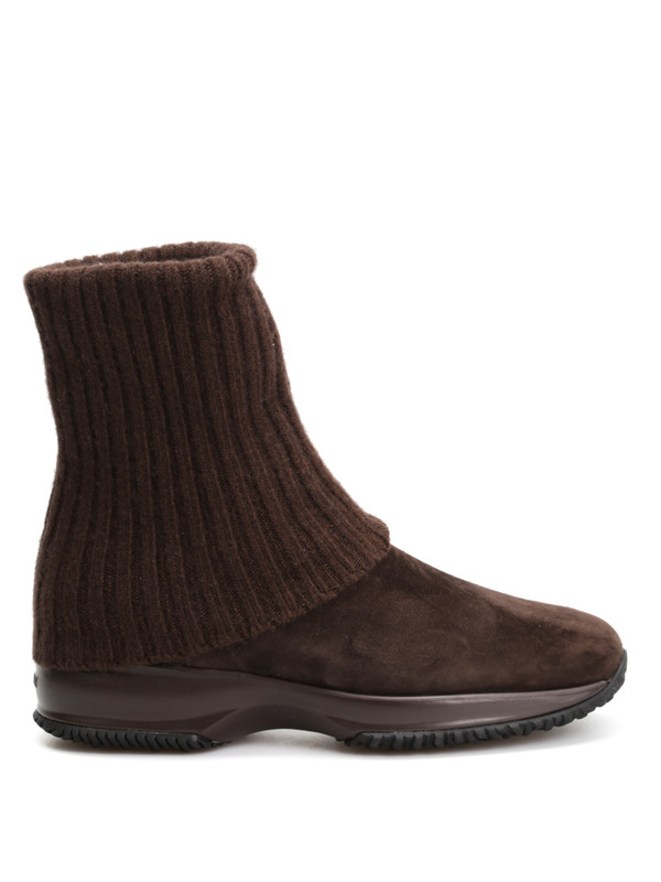 HOGAN: Stiefeletten online - Stiefelette - Dunkelbraun