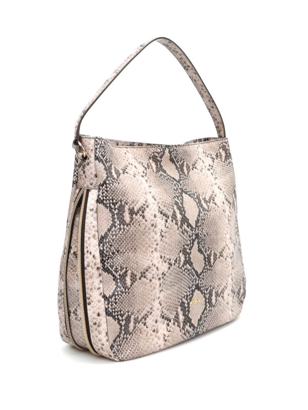 HOGAN: shoulder bags online - New Hobo python leather bag