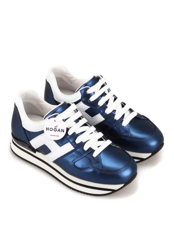 Hogan sneakers h222 blue best sale