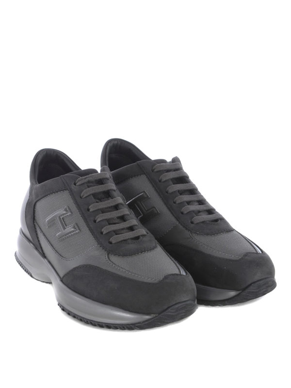 HOGAN: sneakers online - Sneaker Interactive grigio scuro
