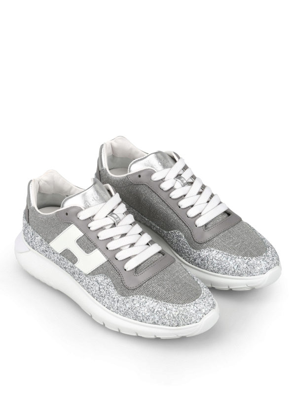 HOGAN: trainers online - Interactive³ glittering sneakers