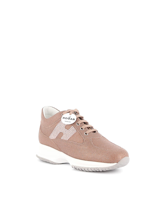 Hogan Interactive H Strass textured sneakers HXW00N02011MZ5M413