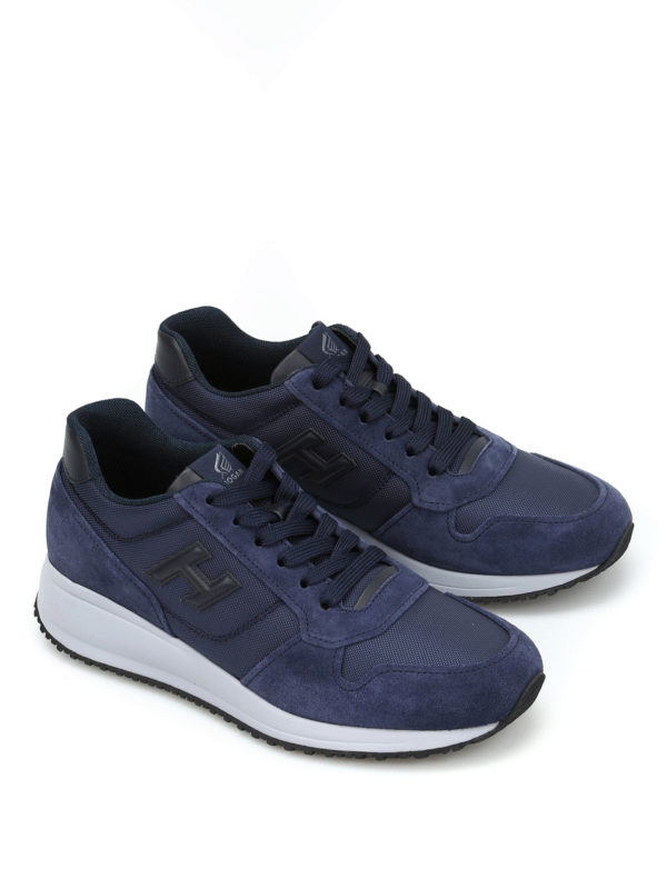 HOGAN: trainers online - Interactive N20 H 3D suede trainers