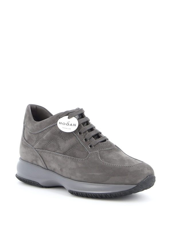 HOGAN: trainers online - Interactive nubuck sneakers