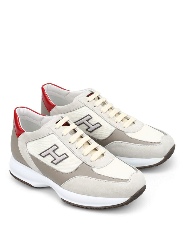 HOGAN: trainers online - New Interactive H Flock sneakers