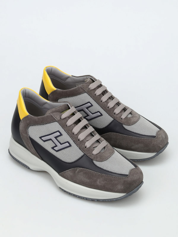 HOGAN: trainers online - New Interactive two-tone sneakers