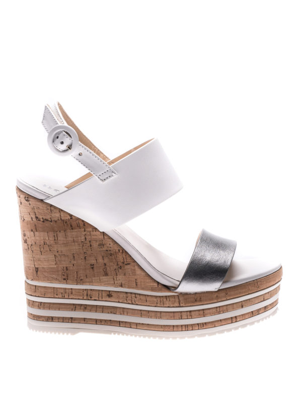 HOGAN: Sandalen - Sandalen - Weiß