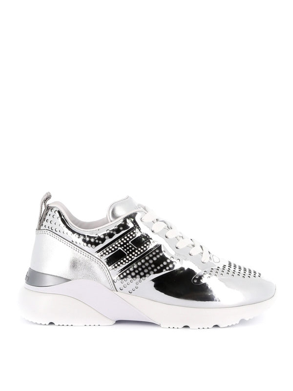 HOGAN: sneakers - Active One in vernice specchiata