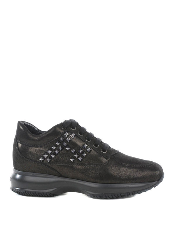 HOGAN: trainers - Burnished studs Interactive shoes