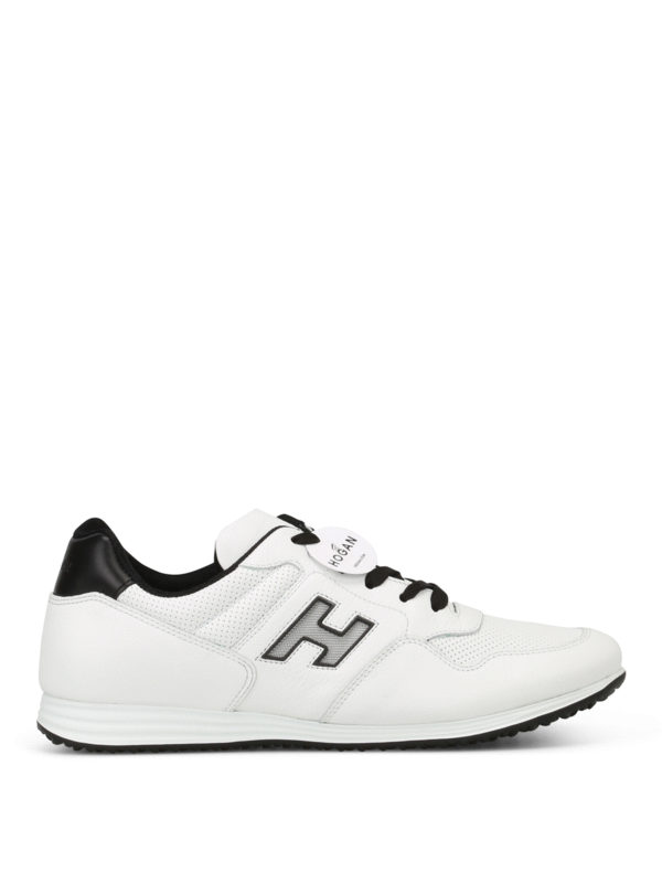 HOGAN: trainers - H205 Olympia white sneakers