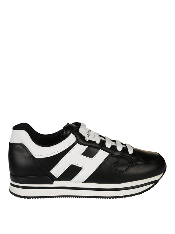 Hogan Baskets H222 Noir Femme HXW2220T548KLA0002