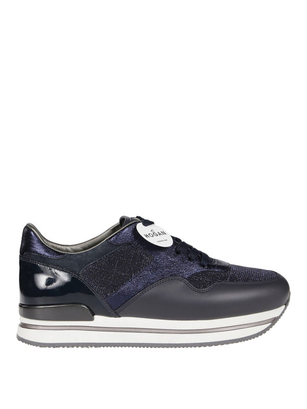 HOGAN: sneakers - Sneaker H222 color blu notte