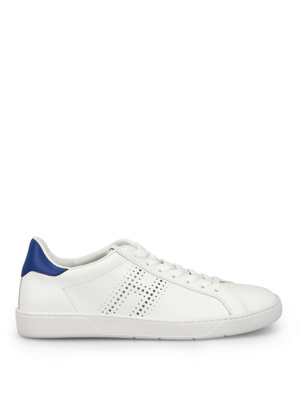 Hogan H327 smooth leather white sneakers - Men|GYM3270BT10JBF422D