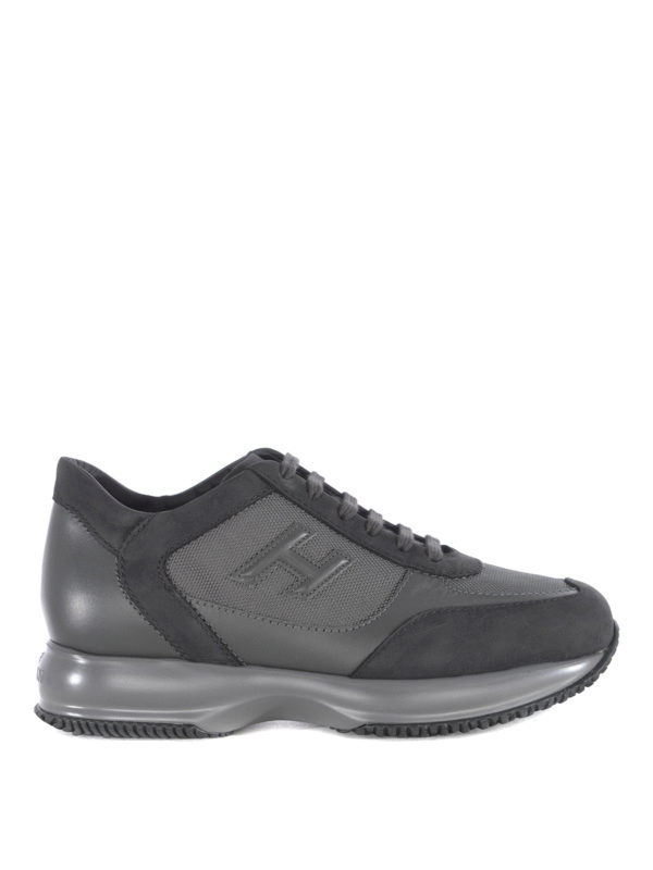 HOGAN: sneakers - Sneaker Interactive grigio scuro