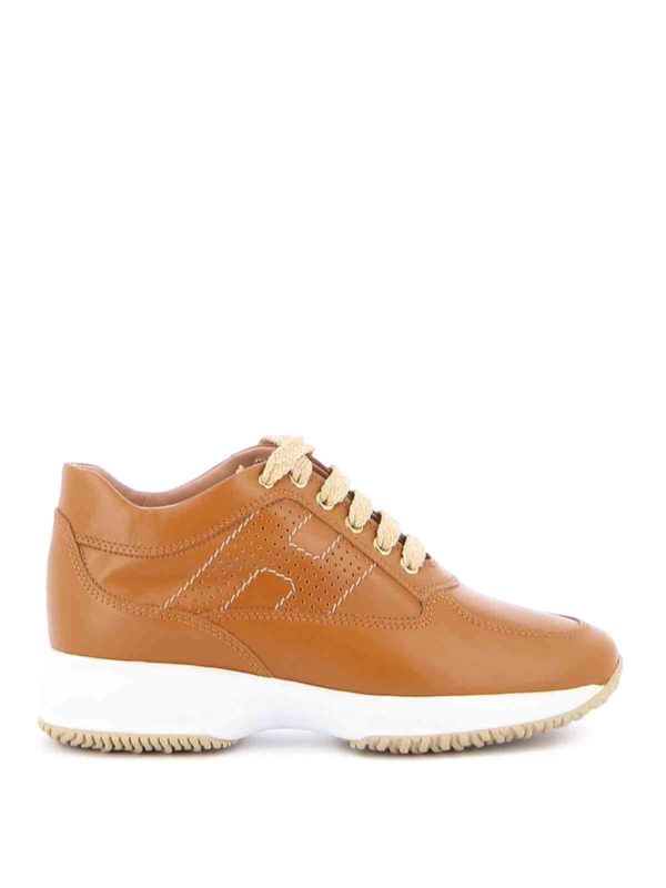HOGAN: trainers - Interactive drilled H trainers