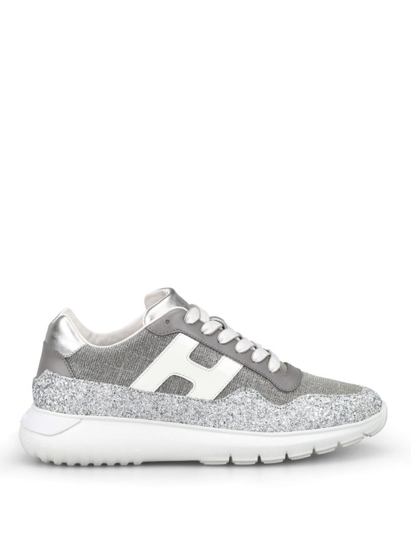 HOGAN: trainers - Interactive³ glittering sneakers
