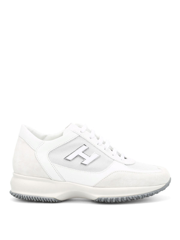 HOGAN: sneakers - Sneaker Interactive H Flock