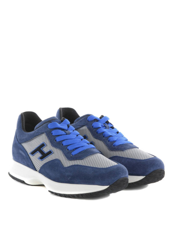 HOGAN: Chaussures de sport - Interactive suede trainers