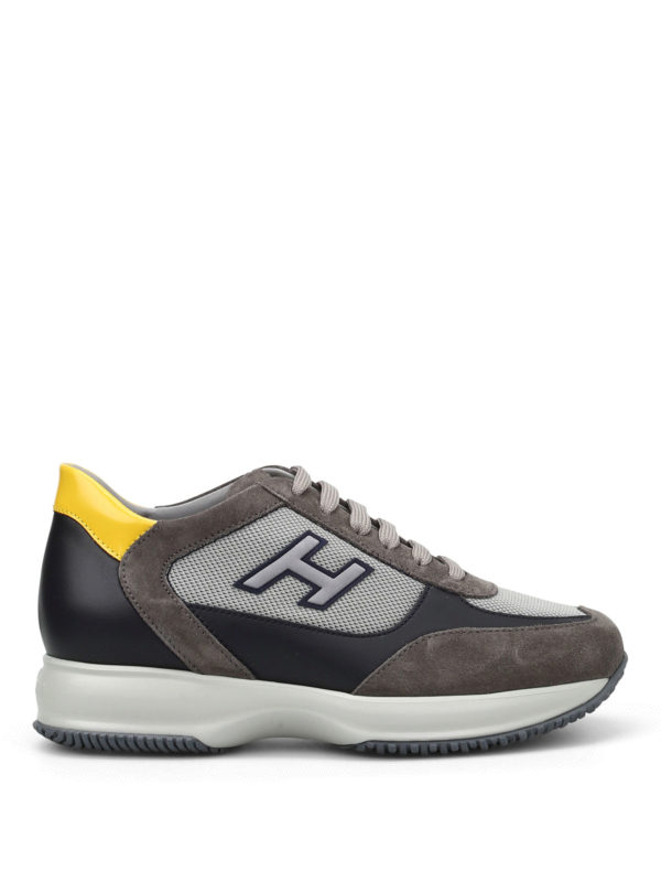HOGAN: trainers - New Interactive two-tone sneakers