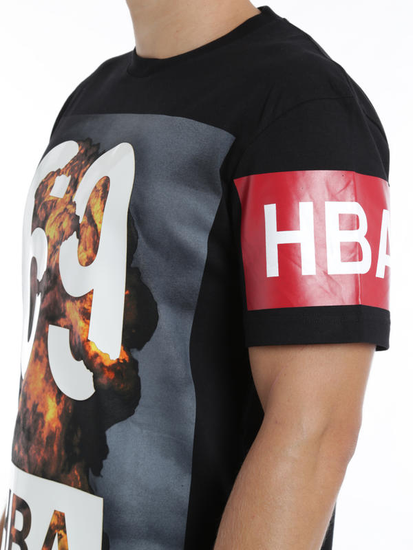 iKRIX Hood By Air: Printed cotton T-shirt