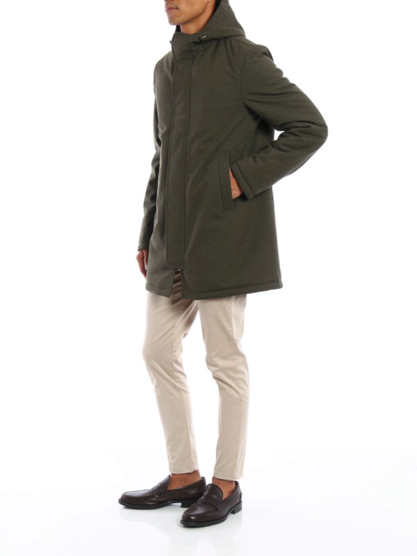 Parka Fur Herren - Grün shop online: HERNO